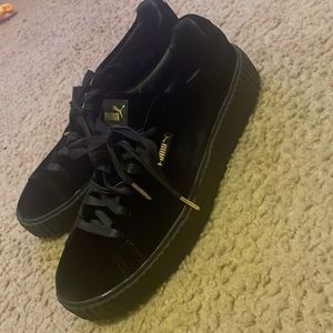 Puma Black Suede
